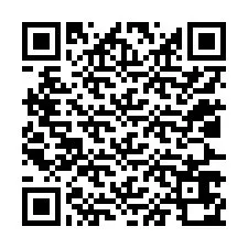 Código QR para número de teléfono +12027670908