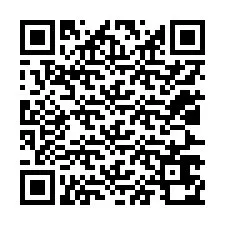 Código QR para número de telefone +12027670909