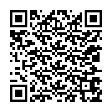 QR код за телефонен номер +12027675084