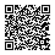 QR-koodi puhelinnumerolle +12027675091