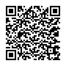 Codice QR per il numero di telefono +12027675098