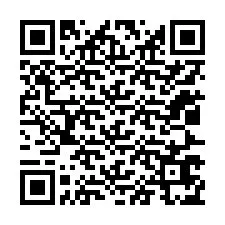 QR код за телефонен номер +12027675105