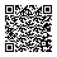 QR код за телефонен номер +12027675106