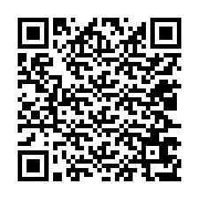 QR-koodi puhelinnumerolle +12027677576