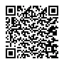 QR-koodi puhelinnumerolle +12027677583