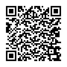 QR код за телефонен номер +12027697456