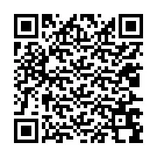 QR код за телефонен номер +12027698542