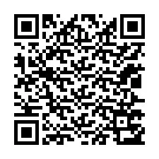 QR-koodi puhelinnumerolle +12027753655