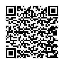 QR-koodi puhelinnumerolle +12027753656