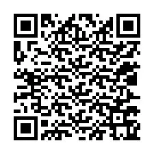 Código QR para número de teléfono +12027765158