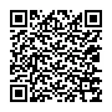 QR-koodi puhelinnumerolle +12027774658