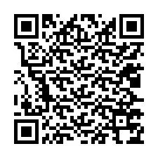 Código QR para número de teléfono +12027774662