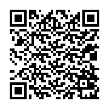 QR-koodi puhelinnumerolle +12028021640