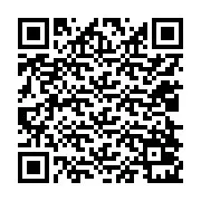 QR код за телефонен номер +12028021646