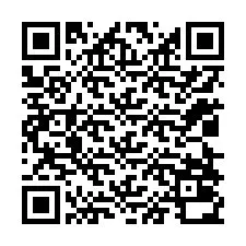 Código QR para número de teléfono +12028030301