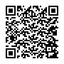 QR код за телефонен номер +12028183766