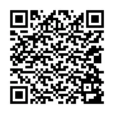 QR код за телефонен номер +12028183774