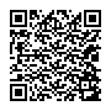 Código QR para número de telefone +12028183775