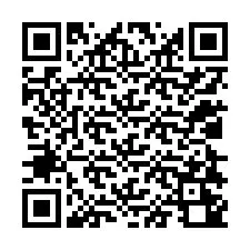 QR код за телефонен номер +12028240148