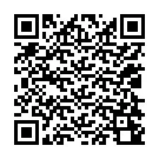 QR-koodi puhelinnumerolle +12028240158