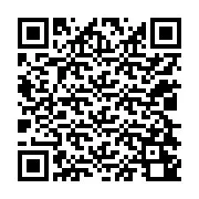 QR код за телефонен номер +12028240164