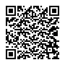 Código QR para número de teléfono +12028274538