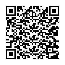 Kode QR untuk nomor Telepon +12028303126