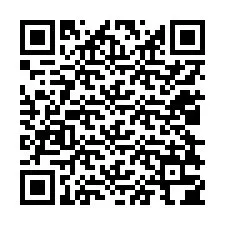 Código QR para número de telefone +12028304496