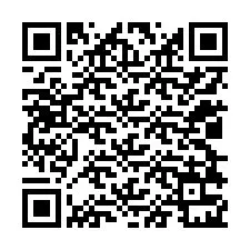 Codice QR per il numero di telefono +12028321434