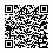 QR-koodi puhelinnumerolle +12028332800