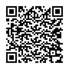 QR-koodi puhelinnumerolle +12028334696