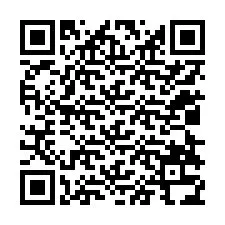 QR код за телефонен номер +12028334704