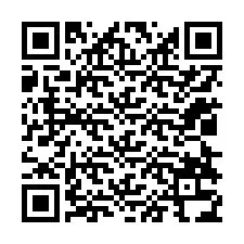 Código QR para número de teléfono +12028334705