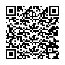 QR kód a telefonszámhoz +12028334706