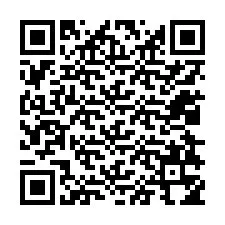 QR kód a telefonszámhoz +12028354587