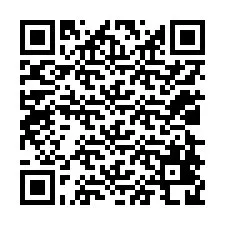 QR-koodi puhelinnumerolle +12028428549