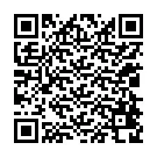 Código QR para número de teléfono +12028428554