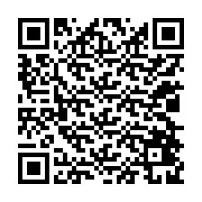 QR-koodi puhelinnumerolle +12028429734