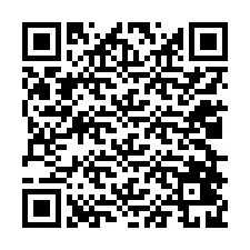 QR-koodi puhelinnumerolle +12028429736