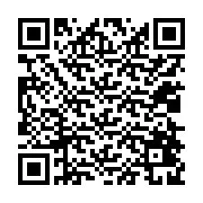 QR код за телефонен номер +12028429743