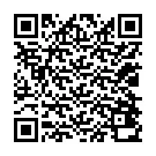 QR kód a telefonszámhoz +12028430399