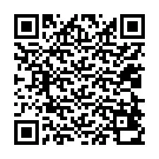 Kod QR dla numeru telefonu +12028430403