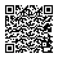 QR-код для номера телефона +12028430407