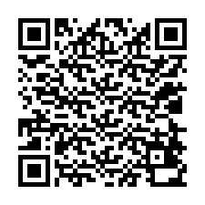 Codice QR per il numero di telefono +12028430408