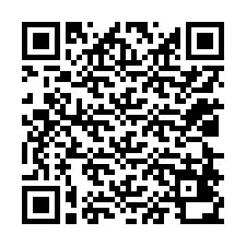 Codice QR per il numero di telefono +12028430409