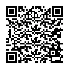 Codice QR per il numero di telefono +12028432493