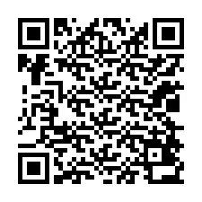 Kode QR untuk nomor Telepon +12028432495