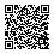 Código QR para número de teléfono +12028651784