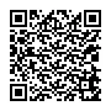 QR-koodi puhelinnumerolle +12028651800