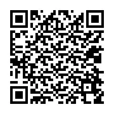 Código QR para número de teléfono +12028658683